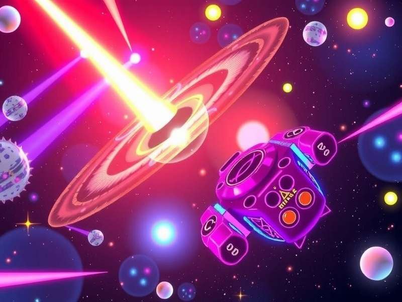 Nebula Orbit Ride Gameplay